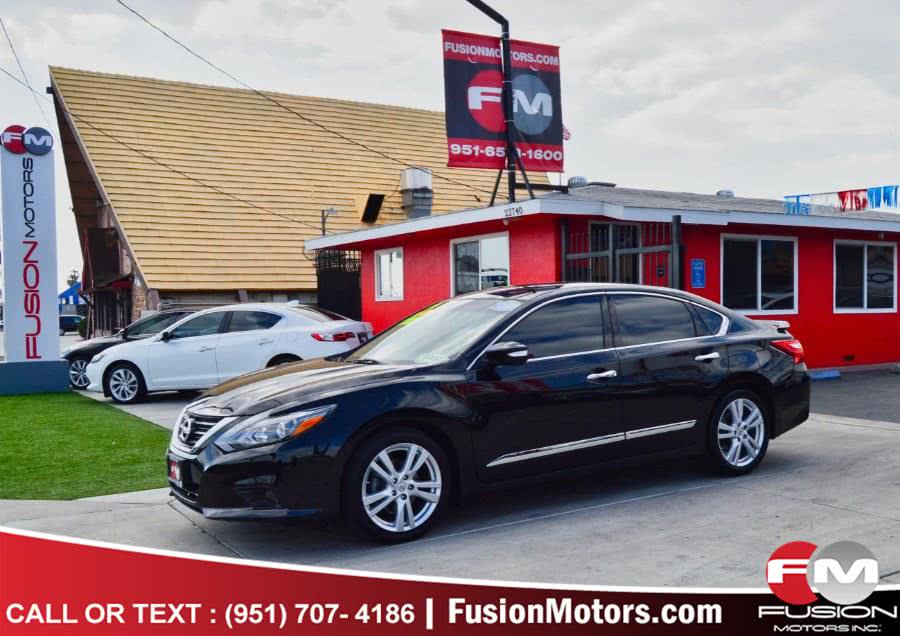 2016 Nissan Altima 4dr Sdn V6 3.5 SL *Ltd Avail*, available for sale in Moreno Valley, California | Fusion Motors Inc. Moreno Valley, California