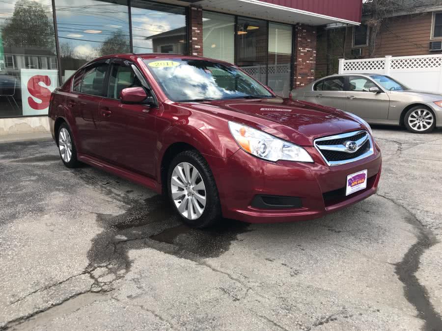 2011 Subaru Legacy 4dr Sdn H4 Auto 2.5i Ltd, available for sale in Barre, Vermont | Routhier Auto Center. Barre, Vermont