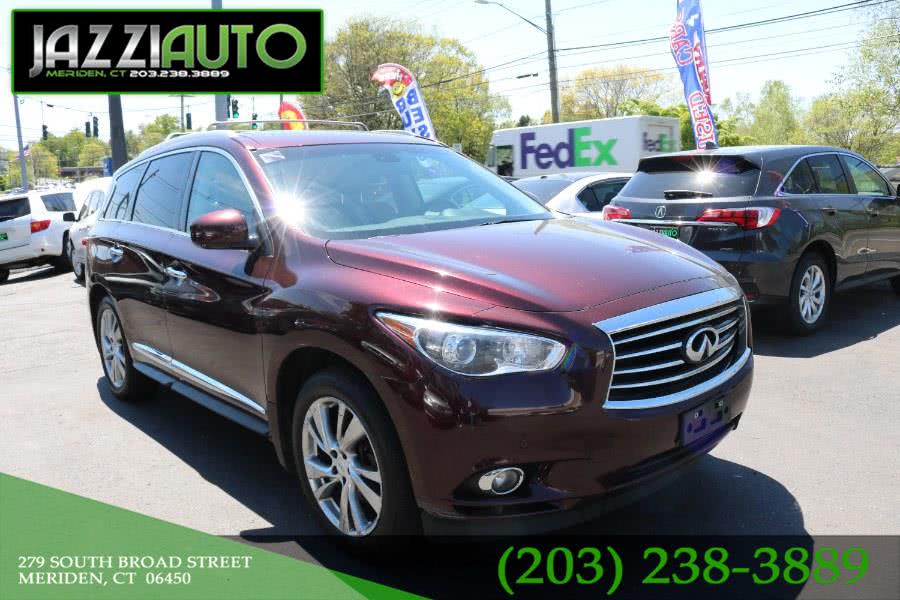2013 Infiniti JX35 AWD 4dr, available for sale in Meriden, Connecticut | Jazzi Auto Sales LLC. Meriden, Connecticut
