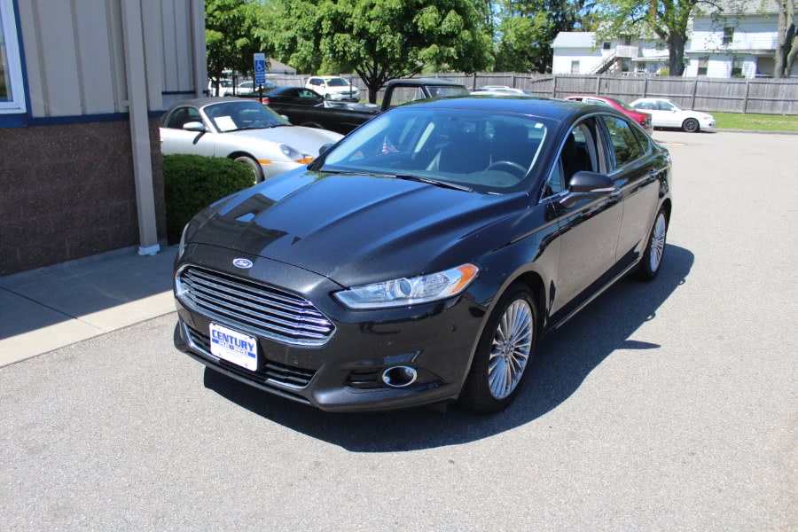 2015 Ford Fusion 4dr Sdn Titanium FWD, available for sale in East Windsor, Connecticut | Century Auto And Truck. East Windsor, Connecticut