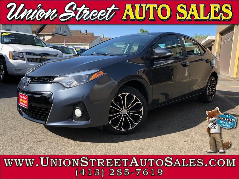 2016 Toyota Corolla 4dr Sdn CVT S Plus (Natl), available for sale in West Springfield, Massachusetts | Union Street Auto Sales. West Springfield, Massachusetts