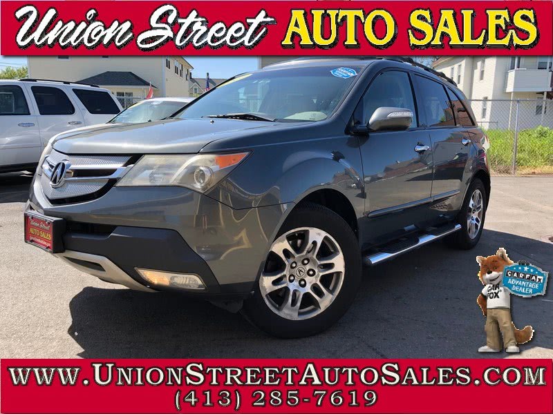 2007 Acura MDX 4WD 4dr Sport/Entertainment Pkg, available for sale in West Springfield, Massachusetts | Union Street Auto Sales. West Springfield, Massachusetts