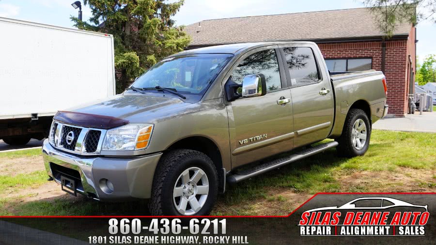 2006 Nissan Titan LE Crew Cab 4WD, available for sale in Rocky Hill , Connecticut | Silas Deane Auto LLC. Rocky Hill , Connecticut