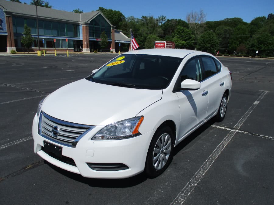 2013 Nissan Sentra 4dr Sdn I4 CVT SV - 18 Service Records, available for sale in New Britain, Connecticut | Universal Motors LLC. New Britain, Connecticut