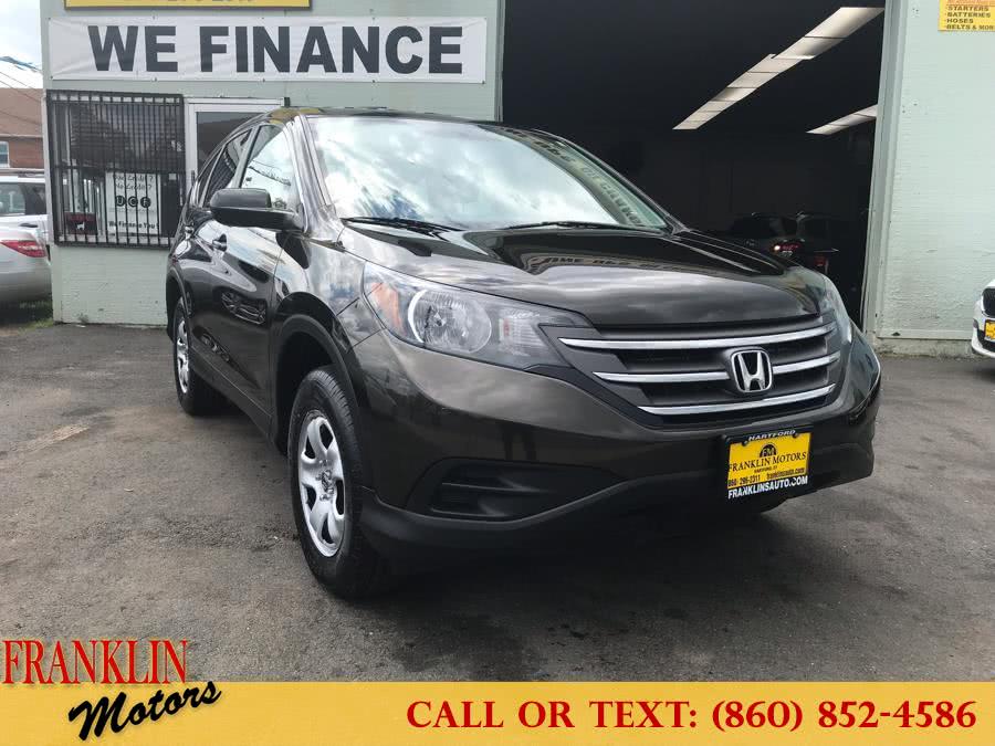 2014 Honda CR-V AWD 5dr LX, available for sale in Hartford, Connecticut | Franklin Motors Auto Sales LLC. Hartford, Connecticut