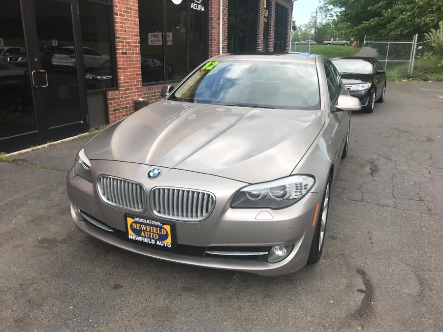 2012 BMW 5 Series 4dr Sdn 550i xDrive AWD, available for sale in Middletown, Connecticut | Newfield Auto Sales. Middletown, Connecticut