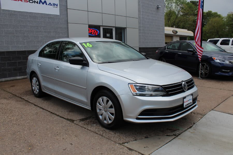 2016 Volkswagen Jetta Sedan 4dr Auto 1.4T S, available for sale in Manchester, Connecticut | Carsonmain LLC. Manchester, Connecticut