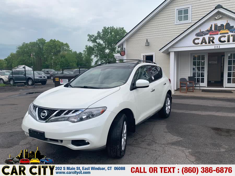 2011 Nissan Murano AWD 4dr SL, available for sale in East Windsor, Connecticut | Car City LLC. East Windsor, Connecticut