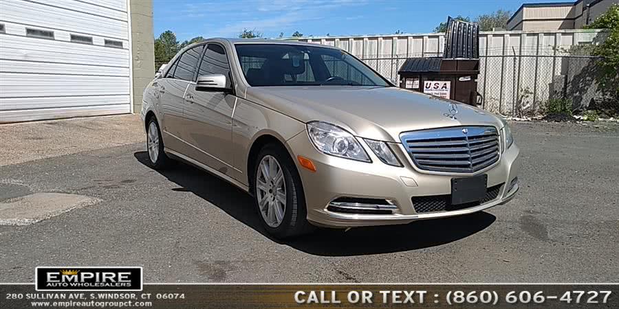 2013 Mercedes-Benz E-Class 4dr Sdn E350 Luxury 4MATIC *Ltd Avail*, available for sale in S.Windsor, Connecticut | Empire Auto Wholesalers. S.Windsor, Connecticut