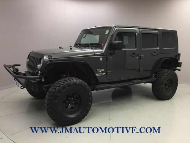 2010 Jeep Wrangler Unlimited 4WD 4dr Sahara, available for sale in Naugatuck, Connecticut | J&M Automotive Sls&Svc LLC. Naugatuck, Connecticut