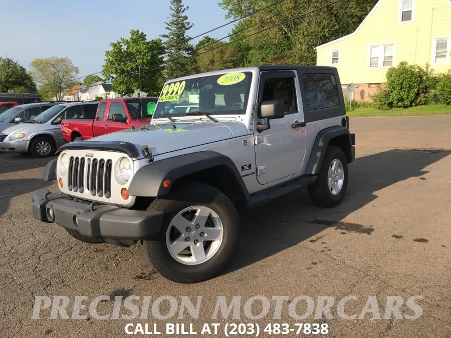 2008 Jeep Wrangler 4WD 2dr X, available for sale in Branford, Connecticut | Precision Motor Cars LLC. Branford, Connecticut