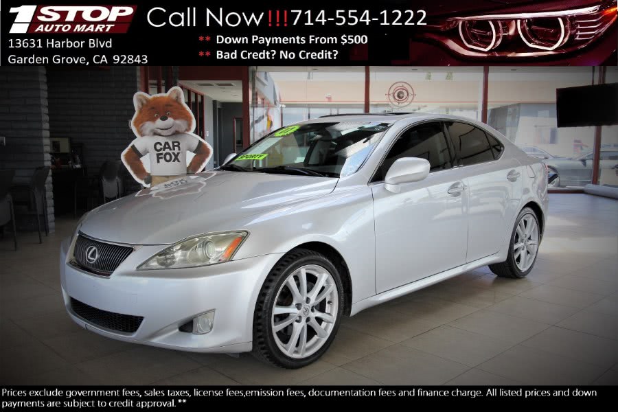 2007 Lexus IS 250 4dr Sdn Auto RWD, available for sale in Garden Grove, California | 1 Stop Auto Mart Inc.. Garden Grove, California