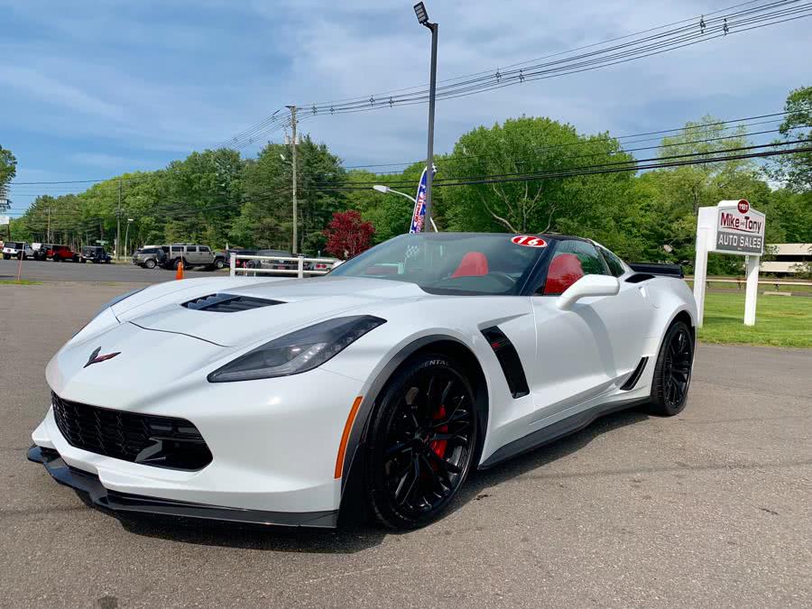 2016 Chevrolet Corvette 2dr Z06 Cpe w/1LZ, available for sale in South Windsor, Connecticut | Mike And Tony Auto Sales, Inc. South Windsor, Connecticut