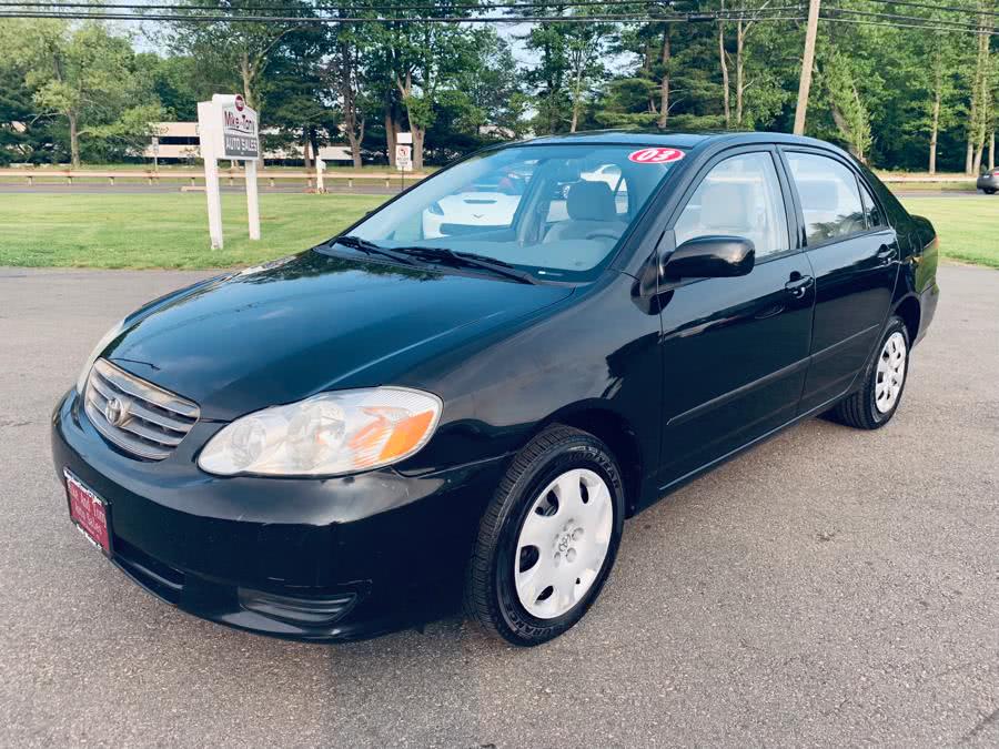 2003 Toyota Corolla 4dr Sdn CE Auto, available for sale in South Windsor, Connecticut | Mike And Tony Auto Sales, Inc. South Windsor, Connecticut