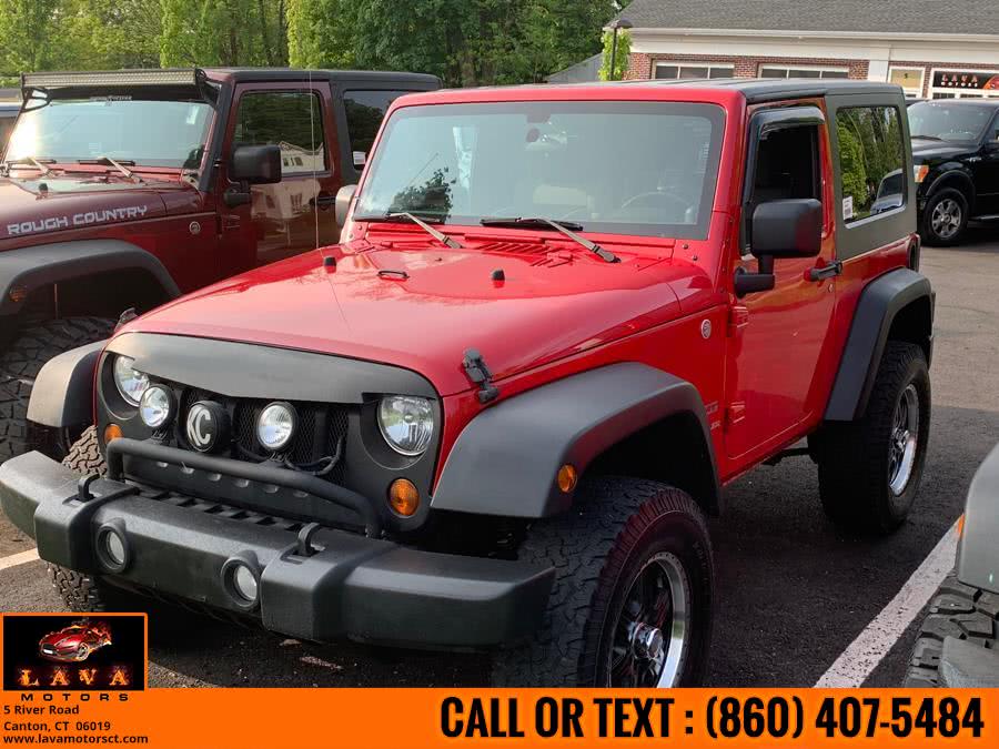 2010 Jeep Wrangler 4WD 2dr Sport, available for sale in Canton, Connecticut | Lava Motors. Canton, Connecticut