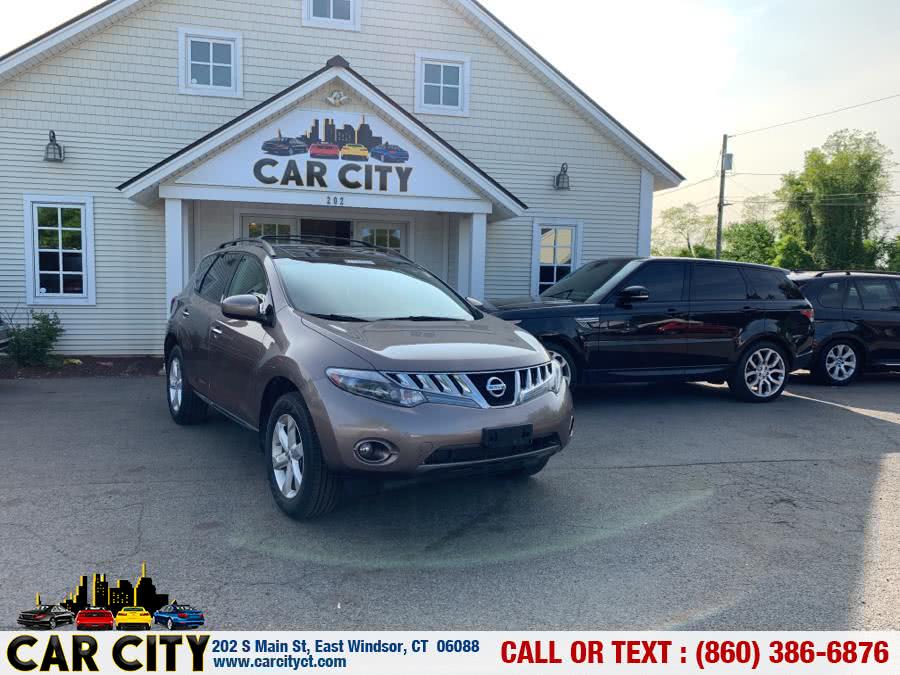 2010 Nissan Murano AWD 4dr SL, available for sale in East Windsor, Connecticut | Car City LLC. East Windsor, Connecticut