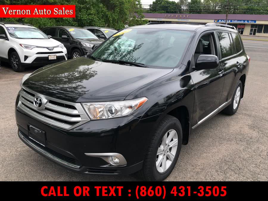 2012 Toyota Highlander 4WD 4dr V6 SE, available for sale in Manchester, Connecticut | Vernon Auto Sale & Service. Manchester, Connecticut