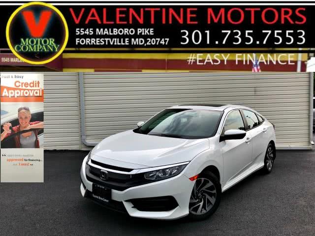 2016 Honda Civic Sedan EX, available for sale in Forestville, Maryland | Valentine Motor Company. Forestville, Maryland 2016 Honda Civic Sedan EX, available for sale in Forestville, Maryland | Valentine Motor Company. Forestville, Maryland