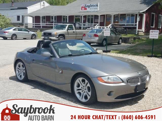 2003 BMW Z4-Series Z4 2dr Roadster 3.0i, available for sale in Old Saybrook, Connecticut | Saybrook Auto Barn. Old Saybrook, Connecticut
