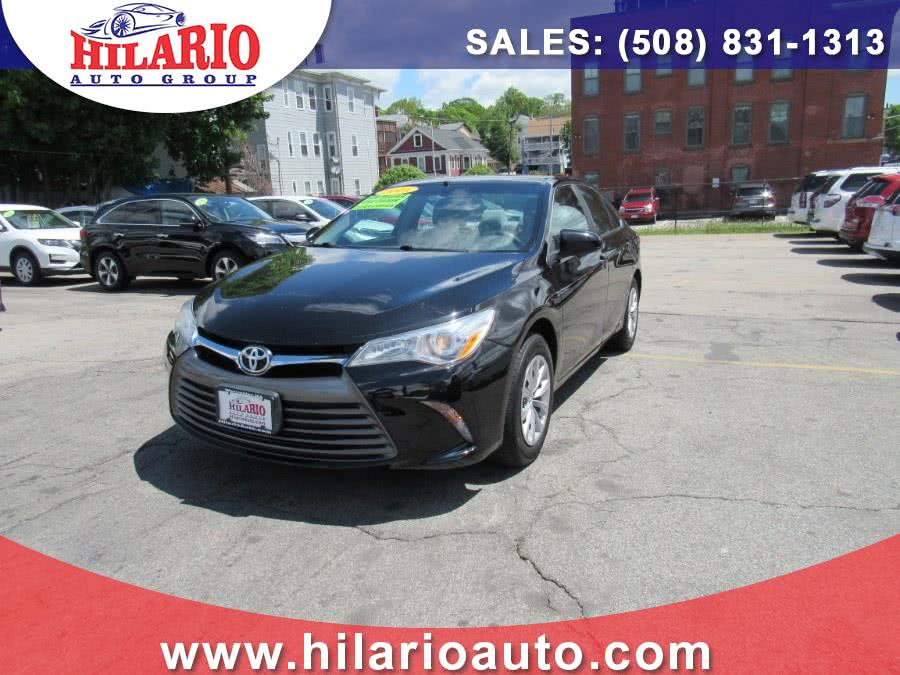 2015 Toyota Camry 4dr Sdn I4 Auto LE (Natl), available for sale in Worcester, Massachusetts | Hilario's Auto Sales Inc.. Worcester, Massachusetts