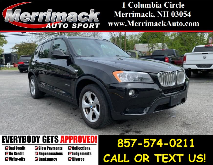 2012 BMW X3 AWD 4dr 28i, available for sale in Merrimack, New Hampshire | Merrimack Autosport. Merrimack, New Hampshire