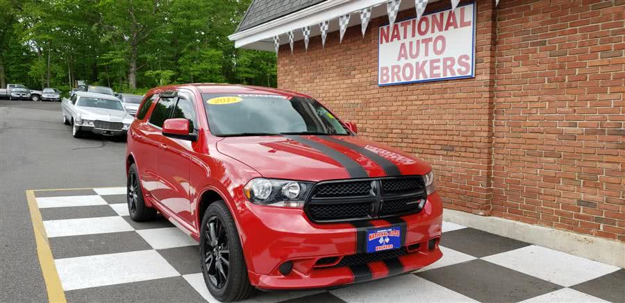 2013 Dodge Durango 2WD 4dr SXT, available for sale in Waterbury, Connecticut | National Auto Brokers, Inc.. Waterbury, Connecticut