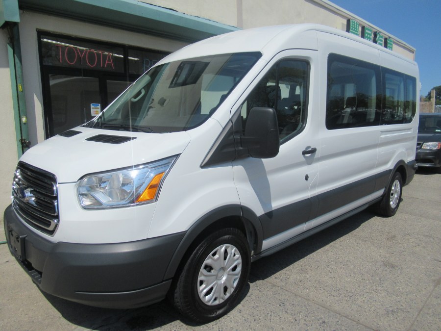 2018 Ford Transit Passenger Wagon T-350 148" Med Roof XLT Sliding RH Dr, available for sale in Woodside, New York | Pepmore Auto Sales Inc.. Woodside, New York 2018 Ford Transit Passenger Wagon T-350 148" Med Roof XLT Sliding RH Dr, available for sale in Woodside, New York | Pepmore Auto Sales Inc.. Woodside, New York