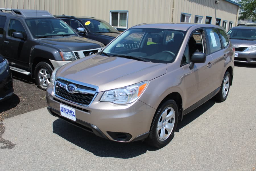 2014 Subaru Forester 4dr Auto 2.5i PZEV, available for sale in East Windsor, Connecticut | Century Auto And Truck. East Windsor, Connecticut