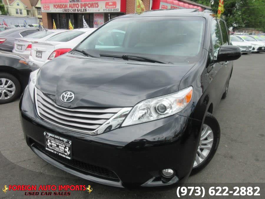 2015 Toyota Sienna 5dr 8-Pass Van XLE FWD (Natl), available for sale in Irvington, New Jersey | Foreign Auto Imports. Irvington, New Jersey