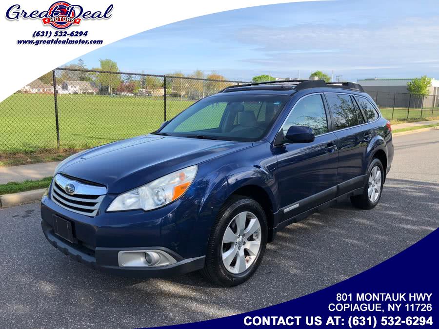 2011 Subaru Outback 4dr Wgn H4 Auto 2.5i Prem AWP/HK/Moon, available for sale in Copiague, New York | Great Deal Motors. Copiague, New York