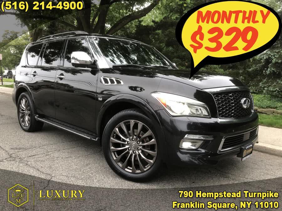Used INFINITI QX80 4WD 4dr Limited 2015 | Luxury Motor Club. Franklin Square, New York