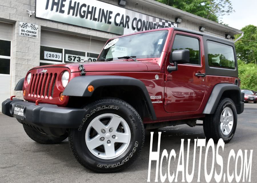 2012 Jeep Wrangler 4WD 2dr Sport, available for sale in Waterbury, Connecticut | Highline Car Connection. Waterbury, Connecticut