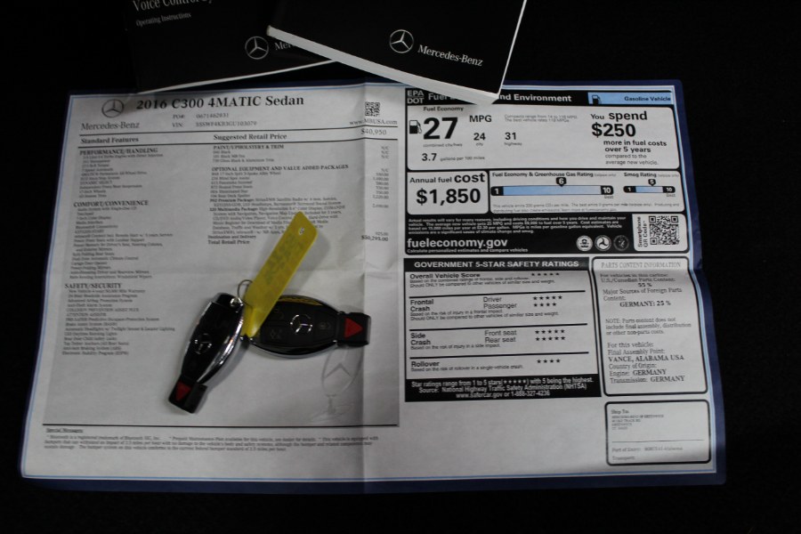 2016 Mercedes-Benz C-Class 4dr Sdn C 300 Sport 4MATIC, available for sale in Farmington, Connecticut | Driving Image Imports LLC. Farmington, Connecticut 2016 Mercedes-Benz C-Class 4dr Sdn C 300 Sport 4MATIC, available for sale in Farmington, Connecticut | Driving Image Imports LLC. Farmington, Connecticut