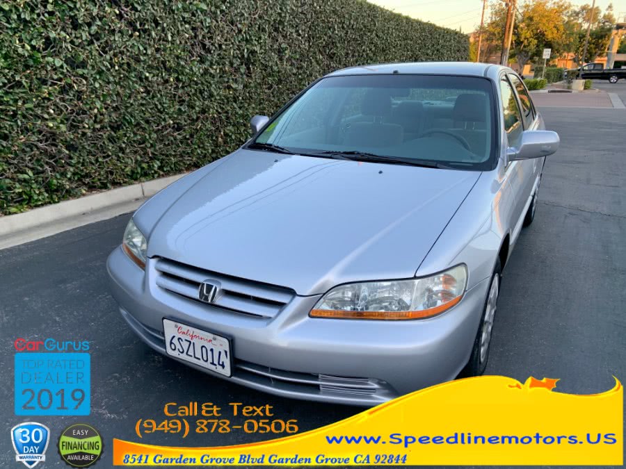 2002 Honda Accord Sdn LX Auto, available for sale in Garden Grove, California | Speedline Motors. Garden Grove, California