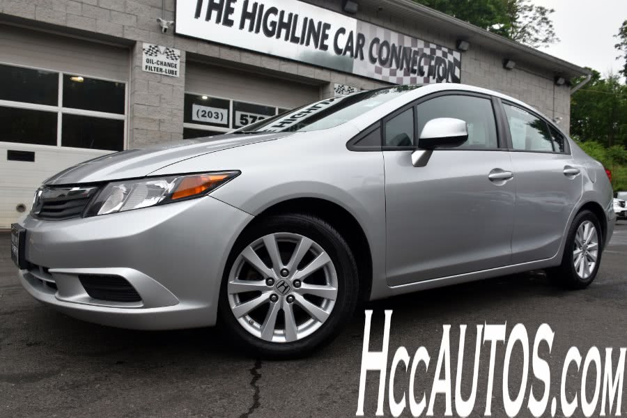 2012 Honda Civic Sdn 4dr Auto EX, available for sale in Waterbury, Connecticut | Highline Car Connection. Waterbury, Connecticut