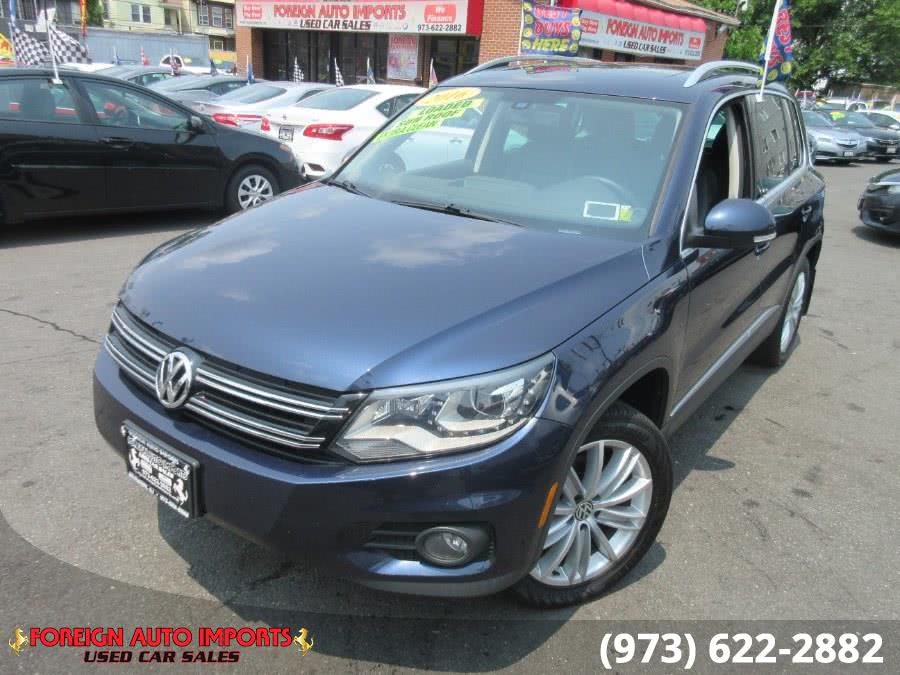 2016 Volkswagen Tiguan 4MOTION 4dr Auto SE, available for sale in Irvington, New Jersey | Foreign Auto Imports. Irvington, New Jersey
