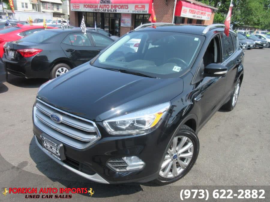 2017 Ford Escape Titanium 4WD, available for sale in Irvington, New Jersey | Foreign Auto Imports. Irvington, New Jersey