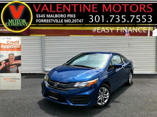 2015 Honda Civic Coupe LX, available for sale in Forestville, Maryland | Valentine Motor Company. Forestville, Maryland