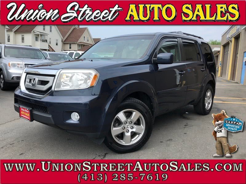 2011 Honda Pilot 4WD 4dr EX-L w/RES, available for sale in West Springfield, Massachusetts | Union Street Auto Sales. West Springfield, Massachusetts
