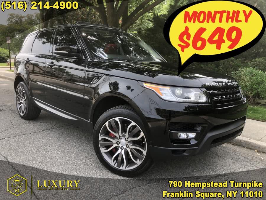 2016 Land Rover Range Rover Sport 4WD 4dr V8 Dynamic, available for sale in Franklin Square, New York | Luxury Motor Club. Franklin Square, New York 2016 Land Rover Range Rover Sport 4WD 4dr V8 Dynamic, available for sale in Franklin Square, New York | Luxury Motor Club. Franklin Square, New York