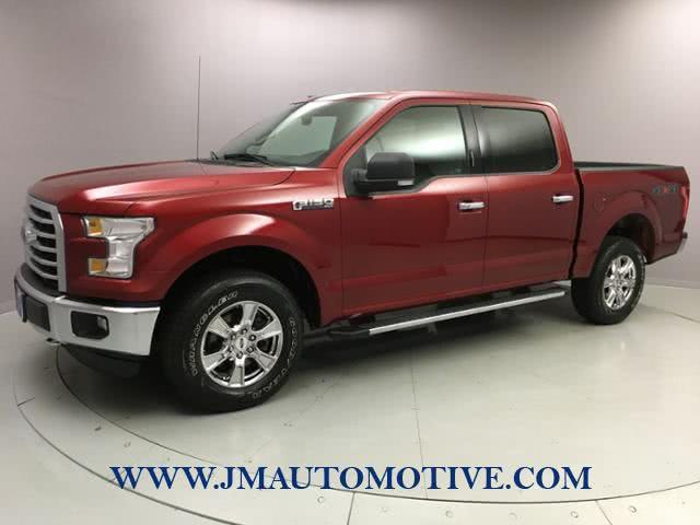 2016 Ford F-150 4WD SuperCrew 145 XLT, available for sale in Naugatuck, Connecticut | J&M Automotive Sls&Svc LLC. Naugatuck, Connecticut