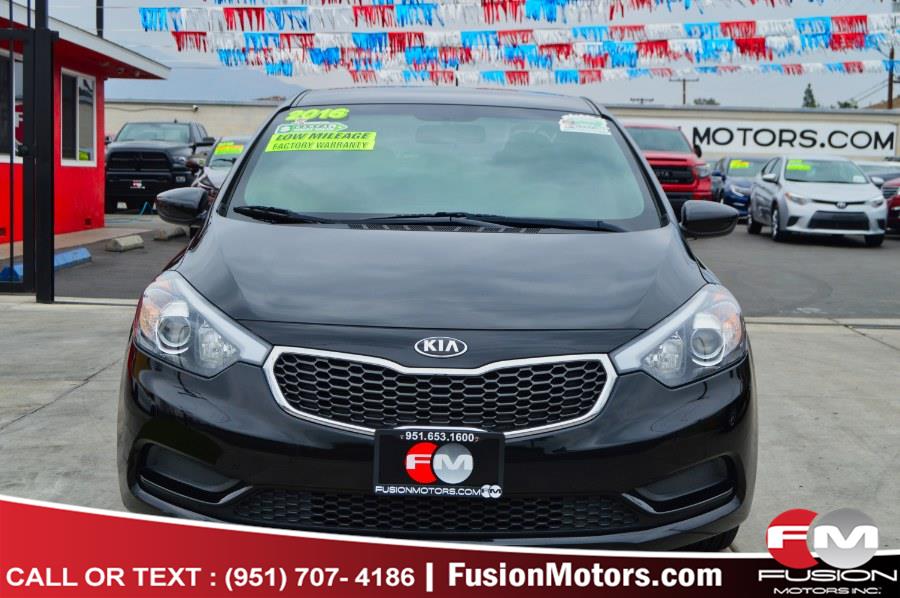 2016 Kia Forte 4dr Sdn Auto LX, available for sale in Moreno Valley, California | Fusion Motors Inc. Moreno Valley, California 2016 Kia Forte 4dr Sdn Auto LX, available for sale in Moreno Valley, California | Fusion Motors Inc. Moreno Valley, California