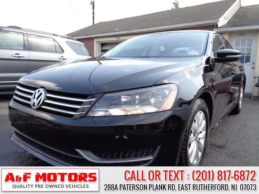 2014 Volkswagen Passat 4dr Sdn 2.5L Auto S w/Nav PZEV *Ltd Avail*, available for sale in East Rutherford, New Jersey | A&F Motors LLC. East Rutherford, New Jersey