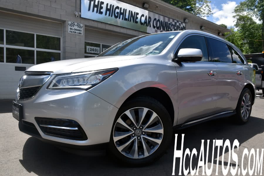 2014 Acura MDX SH-AWD 4dr Tech/Entertainment Pkg, available for sale in Waterbury, Connecticut | Highline Car Connection. Waterbury, Connecticut
