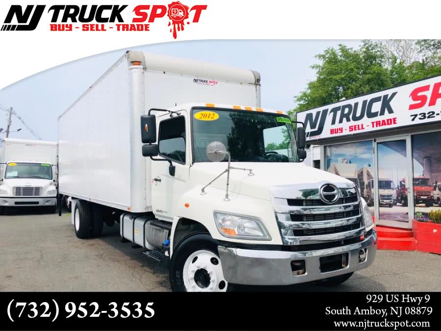 2012 Hino 338 26 FEET DRY BOX + LIFT GATE, available for sale in South Amboy, New Jersey | NJ Truck Spot. South Amboy, New Jersey