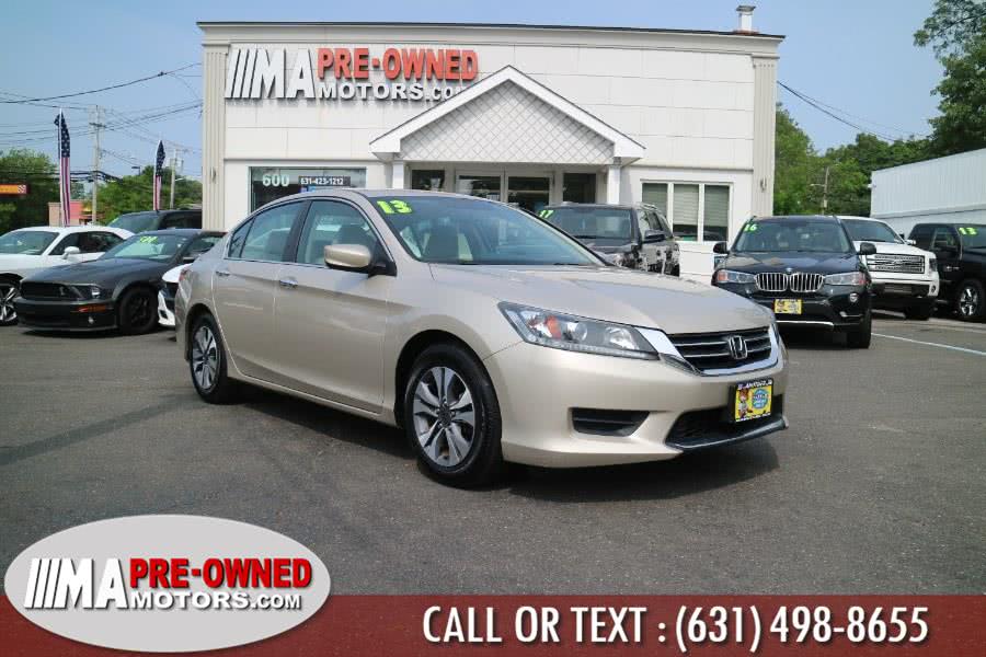 2013 Honda Accord Sdn 4dr I4 CVT LX, available for sale in Huntington Station, New York | M & A Motors. Huntington Station, New York