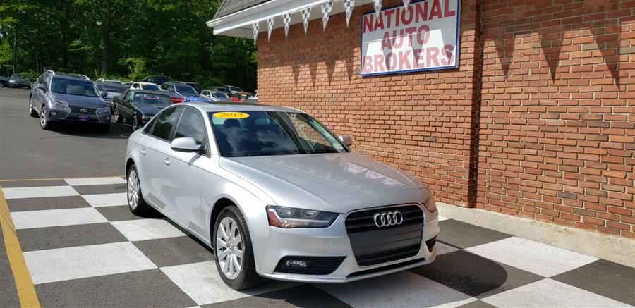 2014 Audi A4 4dr Sdn Auto Quattro 2.0T Premium, available for sale in Waterbury, Connecticut | National Auto Brokers, Inc.. Waterbury, Connecticut