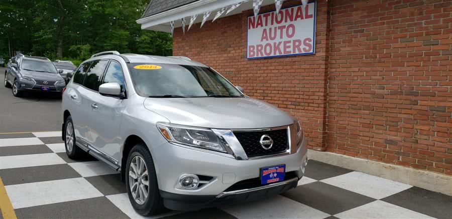 2014 Nissan Pathfinder 4WD 4dr SV, available for sale in Waterbury, Connecticut | National Auto Brokers, Inc.. Waterbury, Connecticut