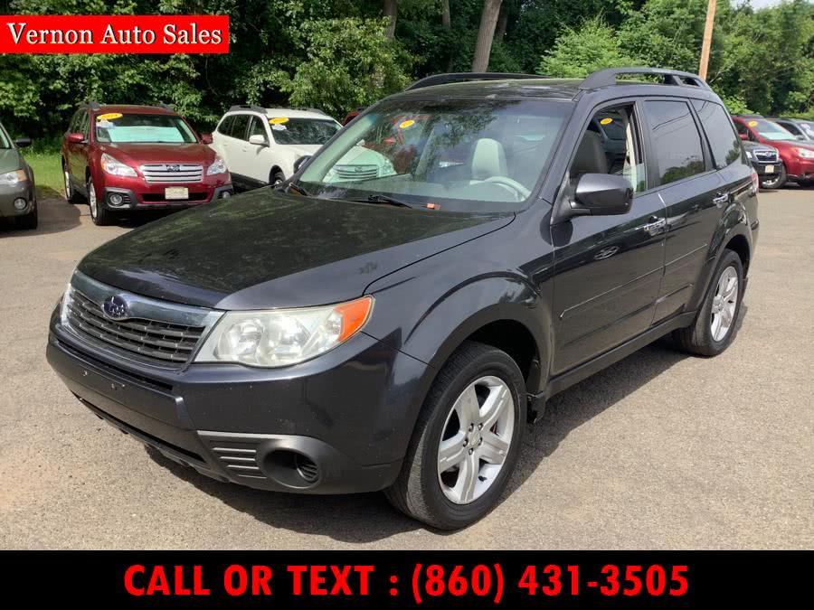 2010 Subaru Forester 4dr Man 2.5X Premium w/All-Weather Pkg, available for sale in Manchester, Connecticut | Vernon Auto Sale & Service. Manchester, Connecticut
