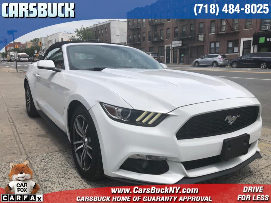2015 Ford Mustang 2dr Conv EcoBoost Premium, available for sale in Brooklyn, New York | Carsbuck Inc.. Brooklyn, New York